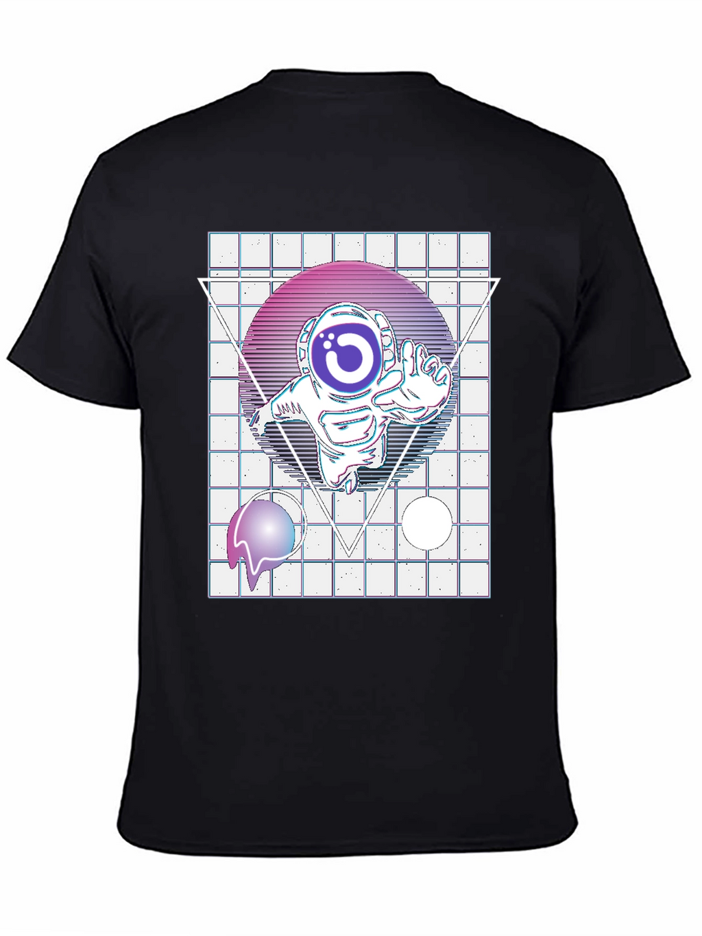 Retro Space Astronaut T-Shirt