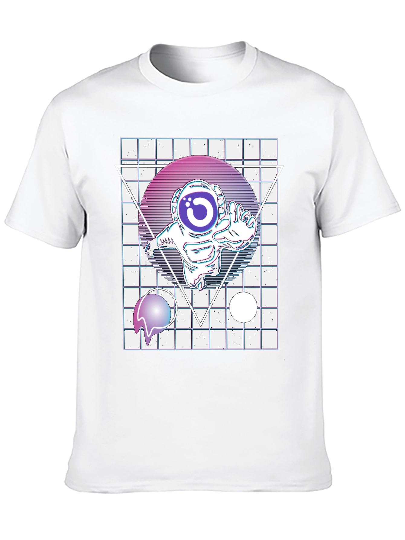 Retro Space Astronaut T-Shirt