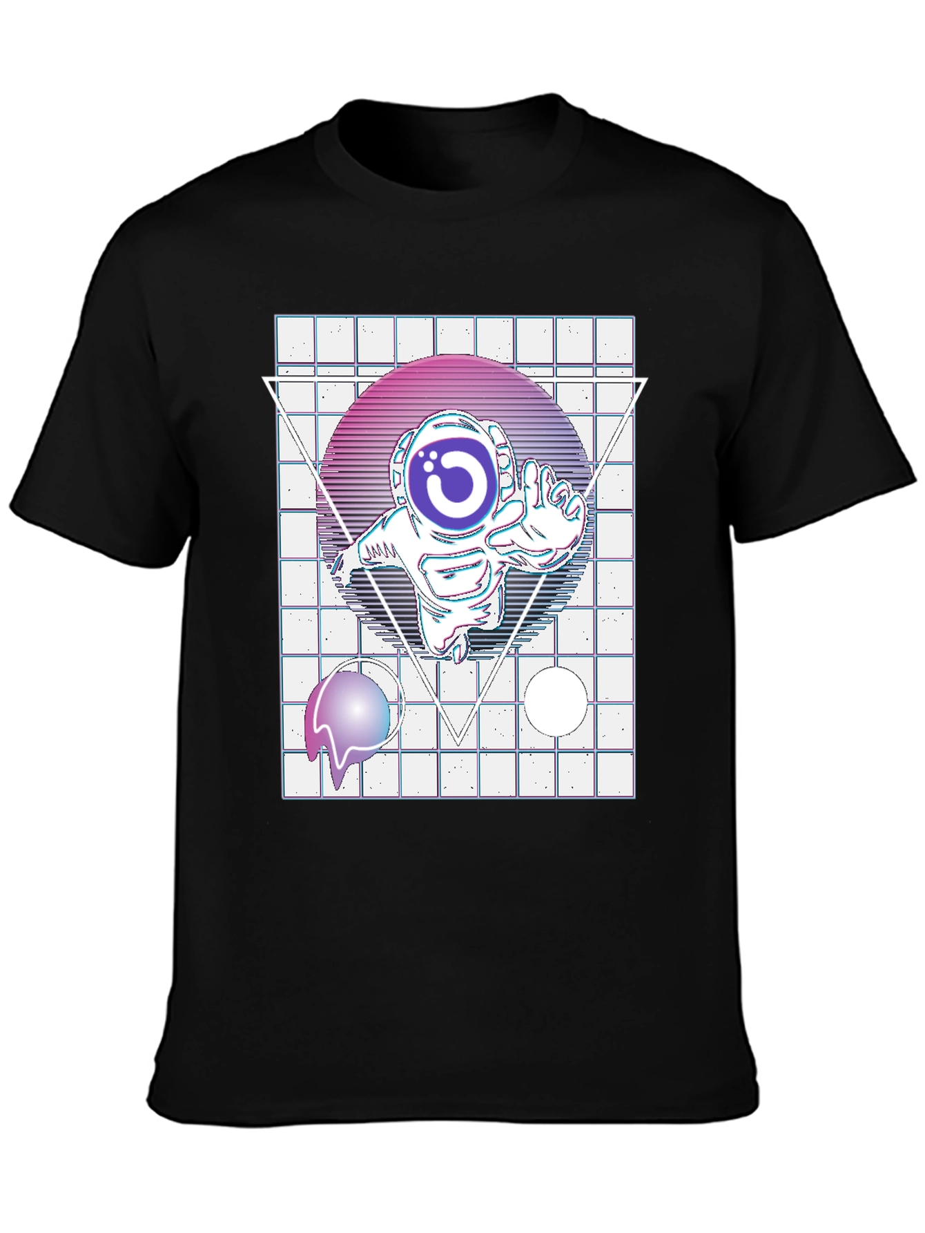 Retro Space Astronaut T-Shirt
