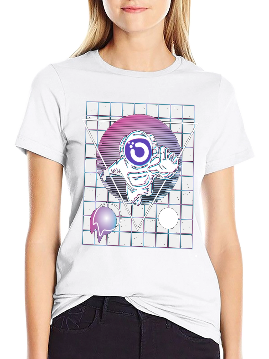 Retro Space Astronaut T-Shirt