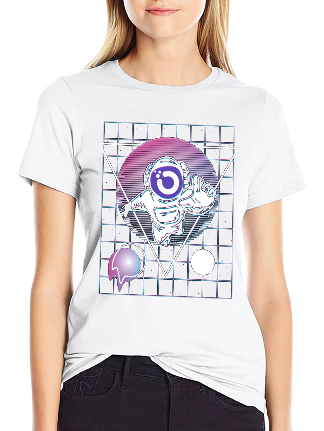 Retro Space Astronaut T-Shirt