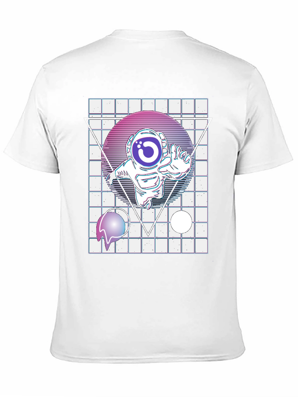 Retro Space Astronaut T-Shirt