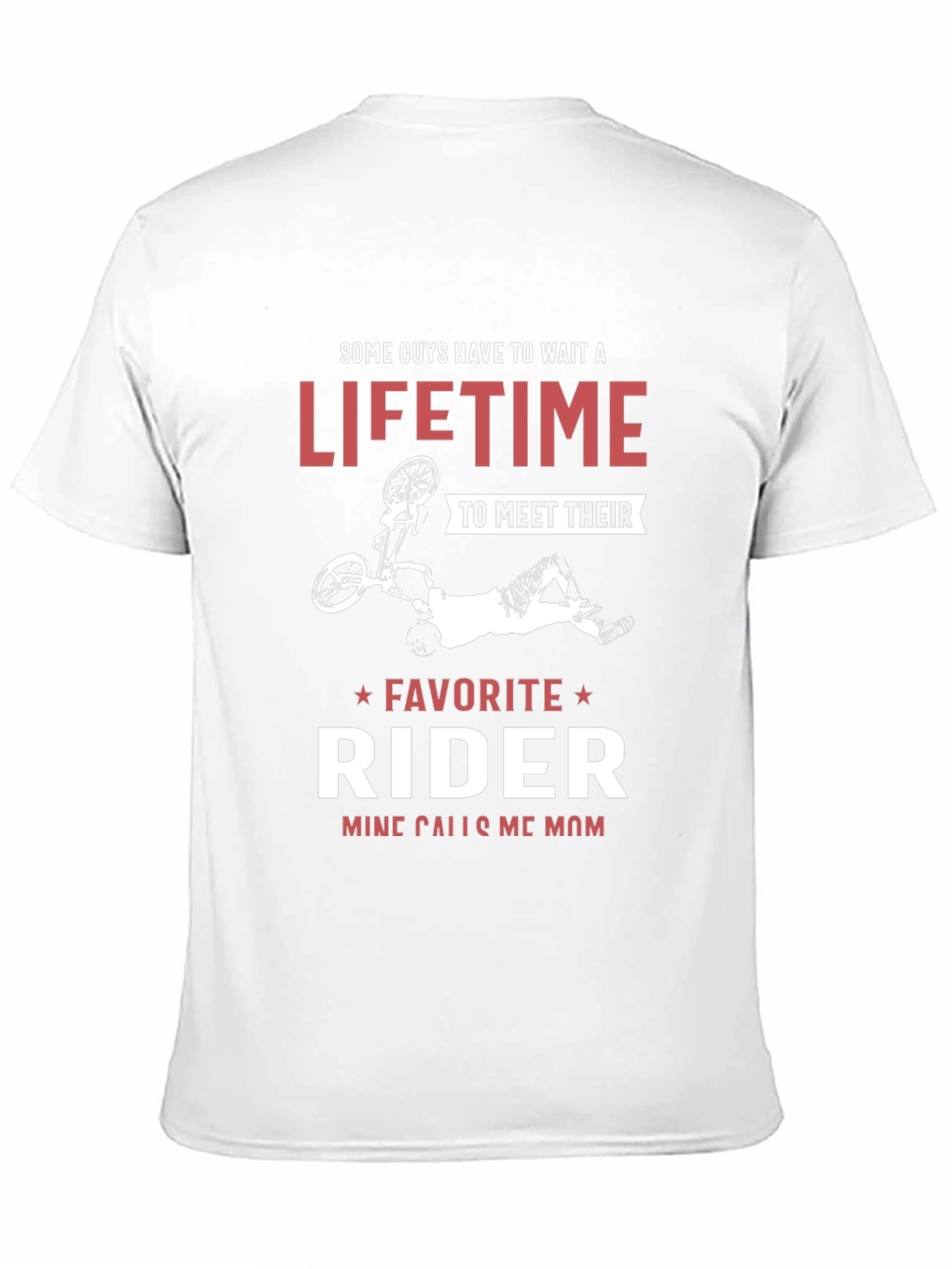 Moms Favorite Rider Black Graphic Tee