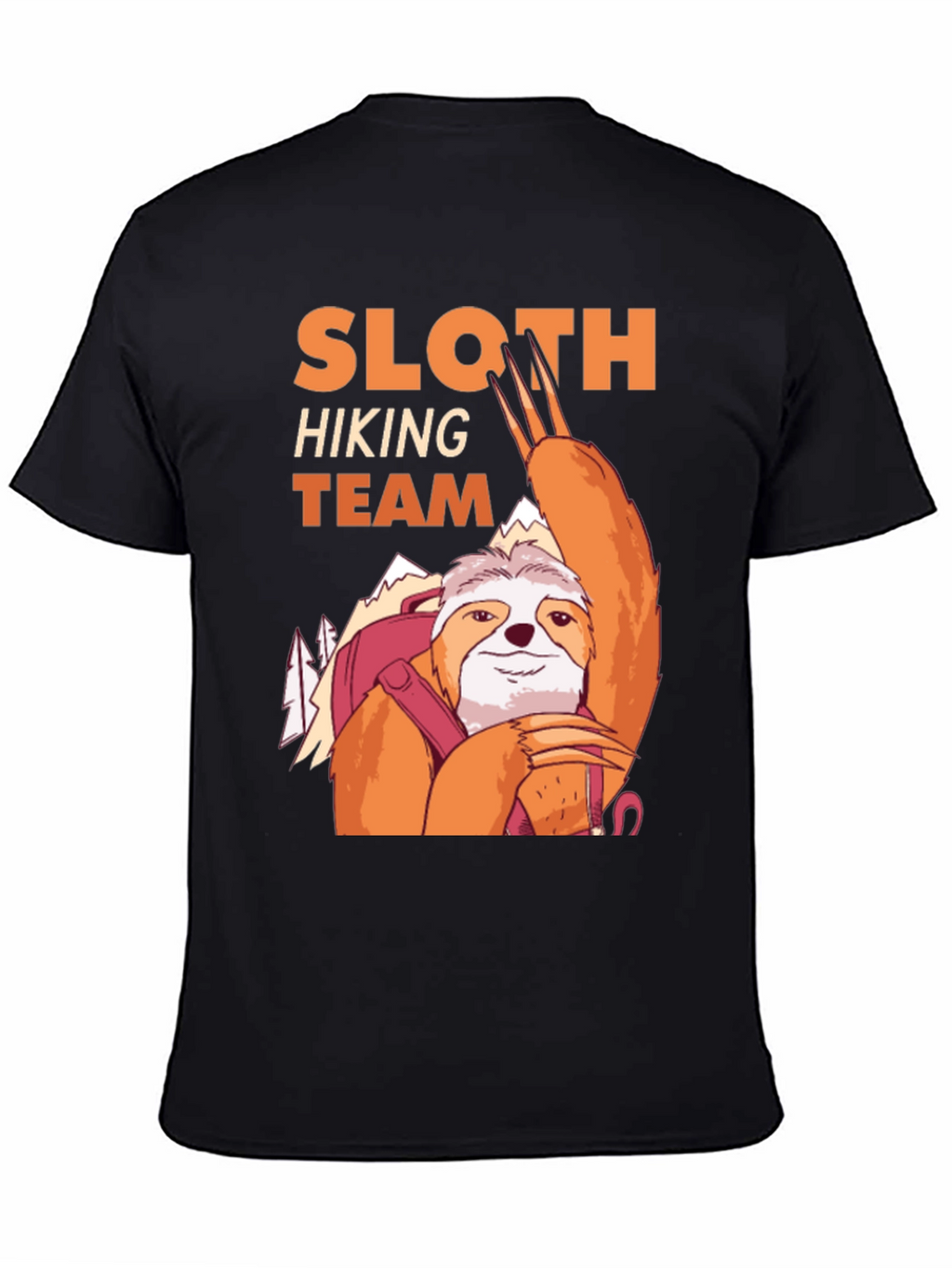 Sloth Hiking Team Graphic Tee - Adventure Ready
