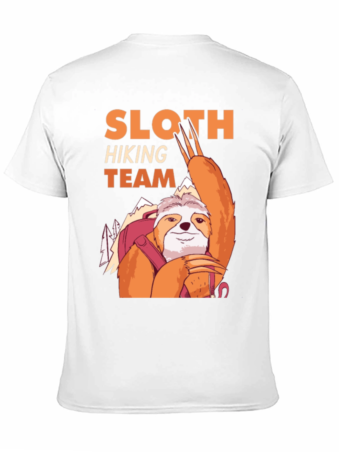Sloth Hiking Team Graphic Tee - Adventure Ready