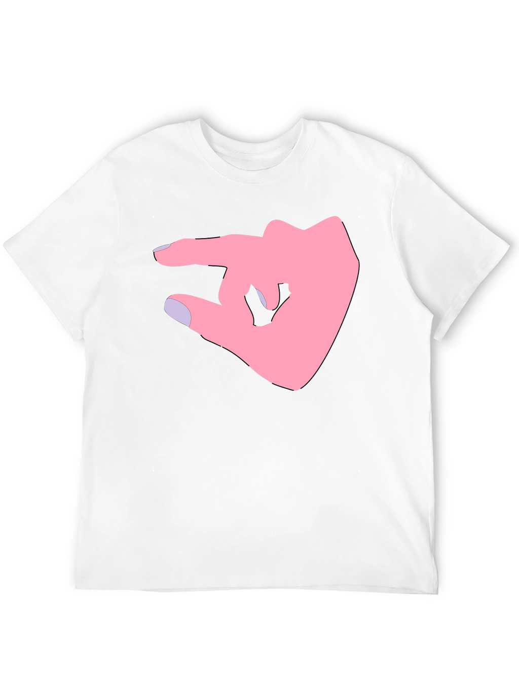 Pinky Promise Graphic Tee - Black Cotton Shirt