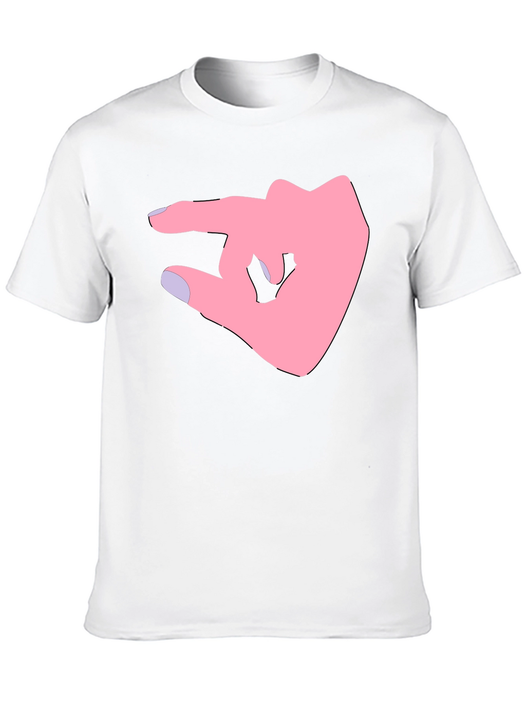 Pinky Promise Graphic Tee - Black Cotton Shirt