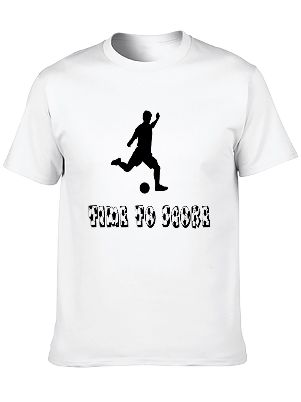 Time To Score Soccer Graphic Tee