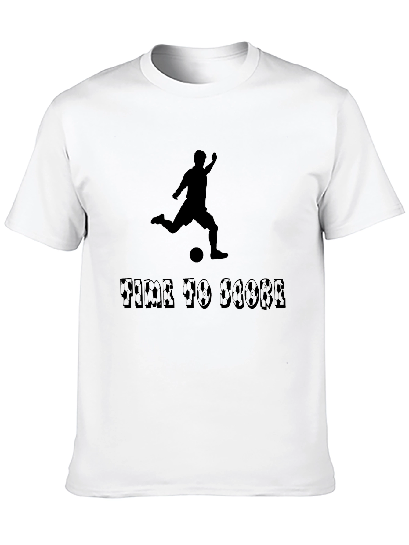 Time To Score Soccer Graphic Tee