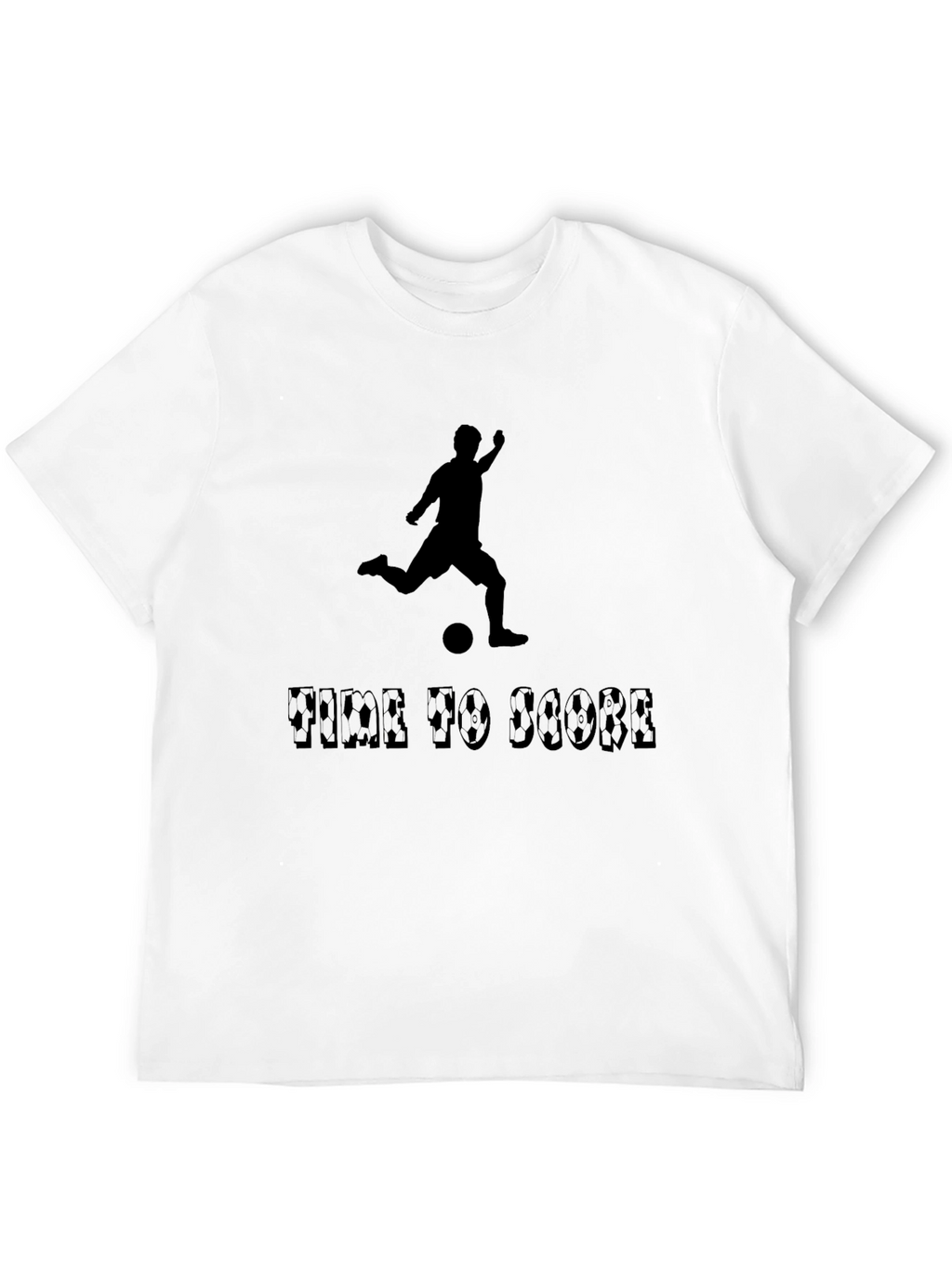 Time To Score Soccer Graphic Tee