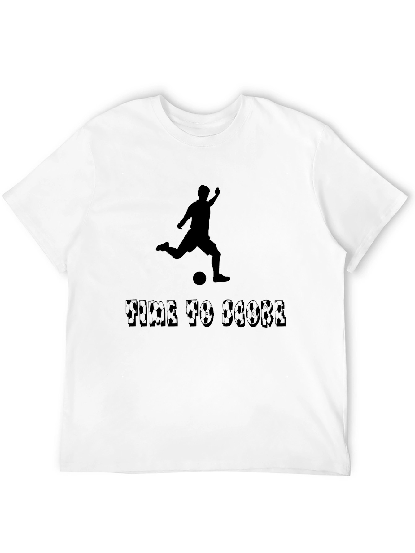Time To Score Soccer Graphic Tee