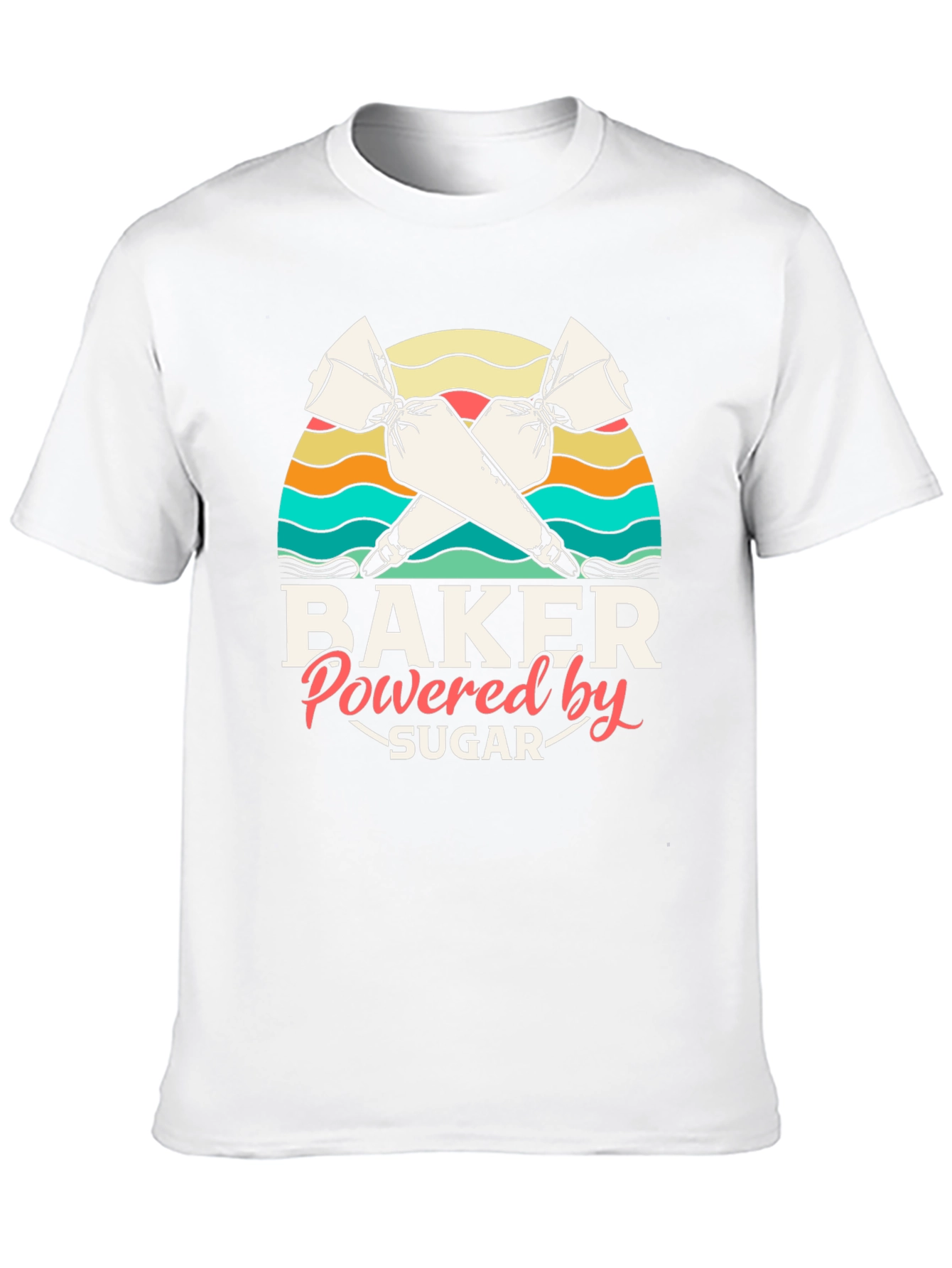 Baker Powered by Sugar Graphic T-Shirt