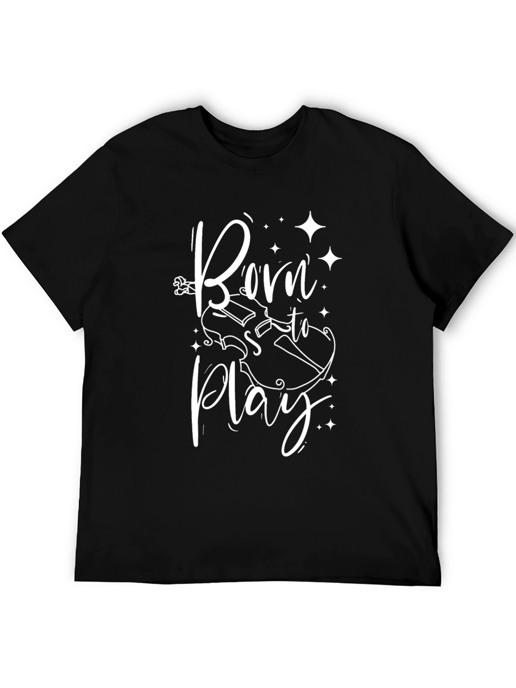 Born To Play Graphic Tee - Musician T-Shirt