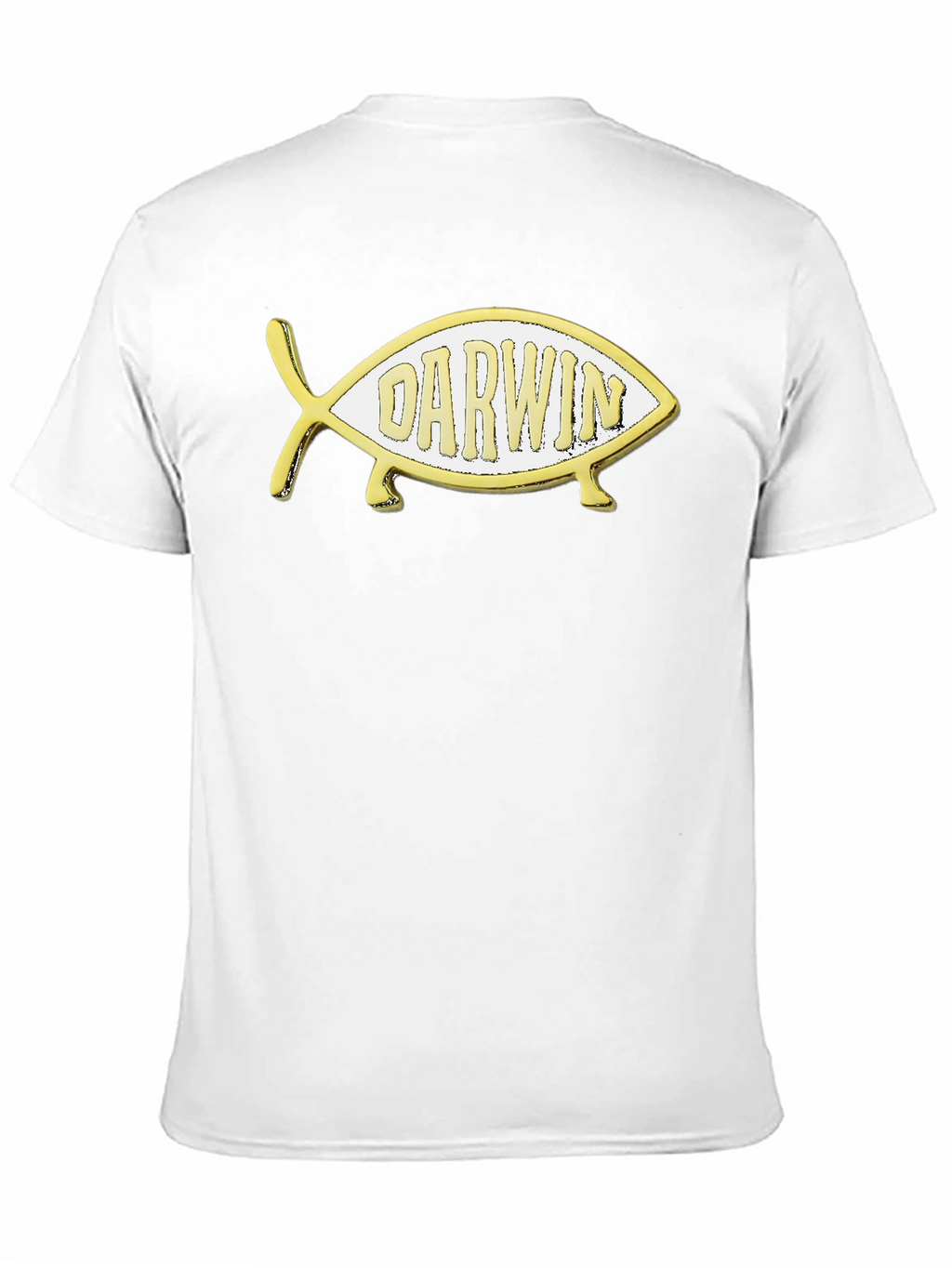 Darwin Fish Graphic Tee - Evolution T-Shirt