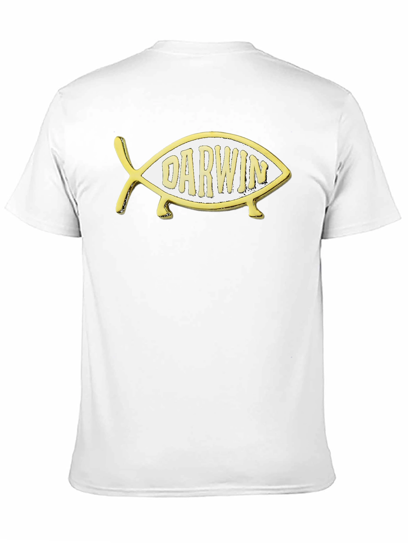 Darwin Fish Graphic Tee - Evolution T-Shirt
