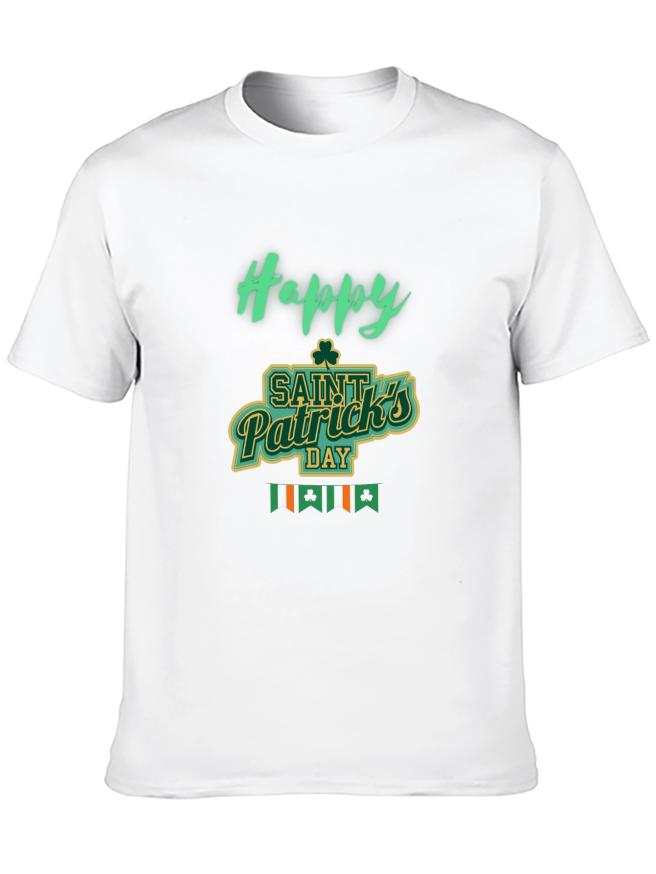 Happy Saint Patricks Day Black Tee