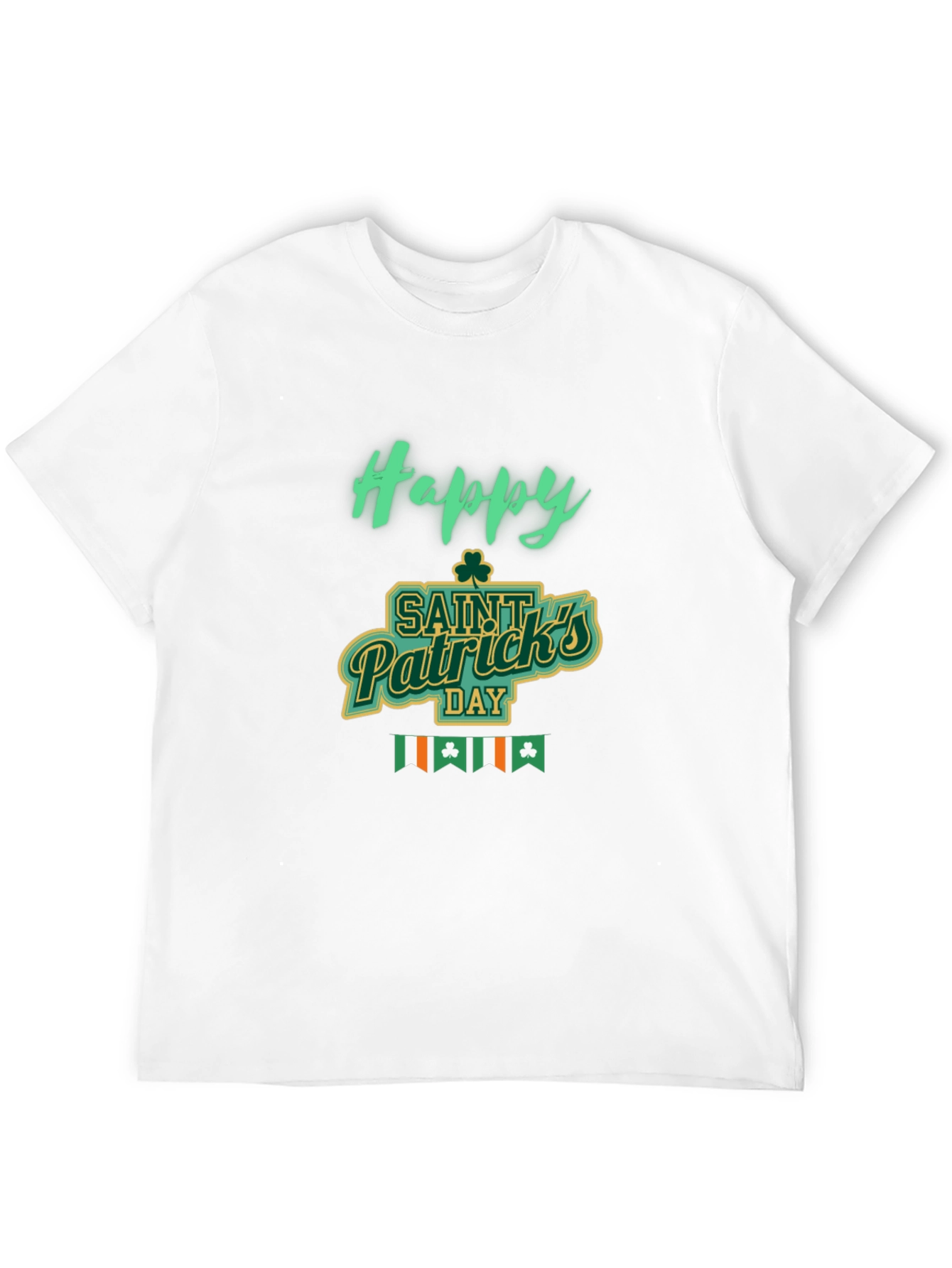 Happy Saint Patricks Day Black Tee