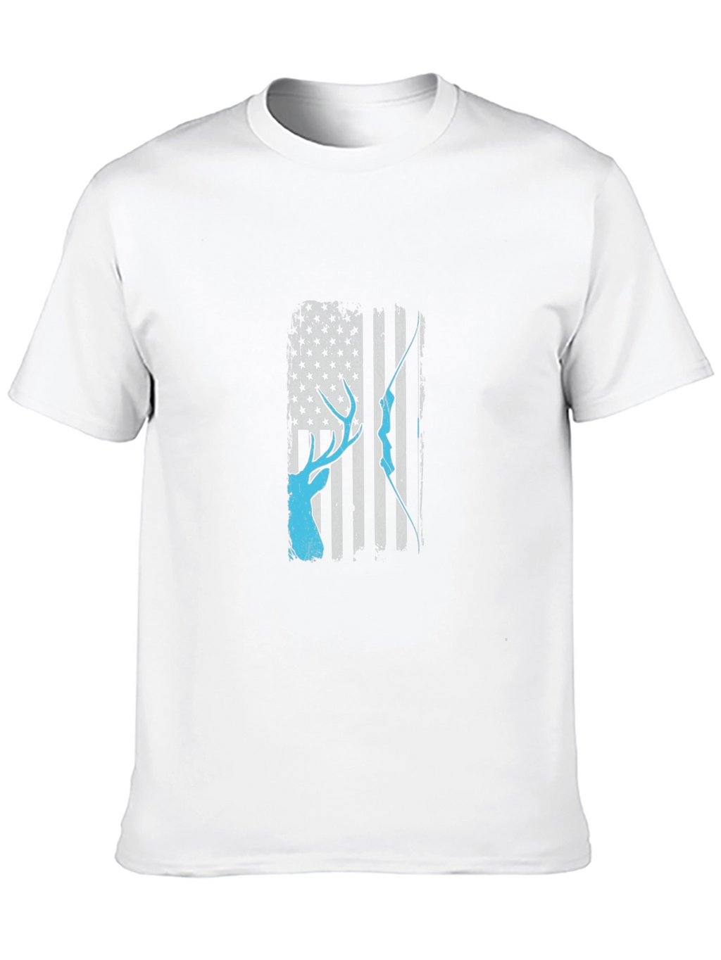 Deer Hunting Flag Graphic Tee