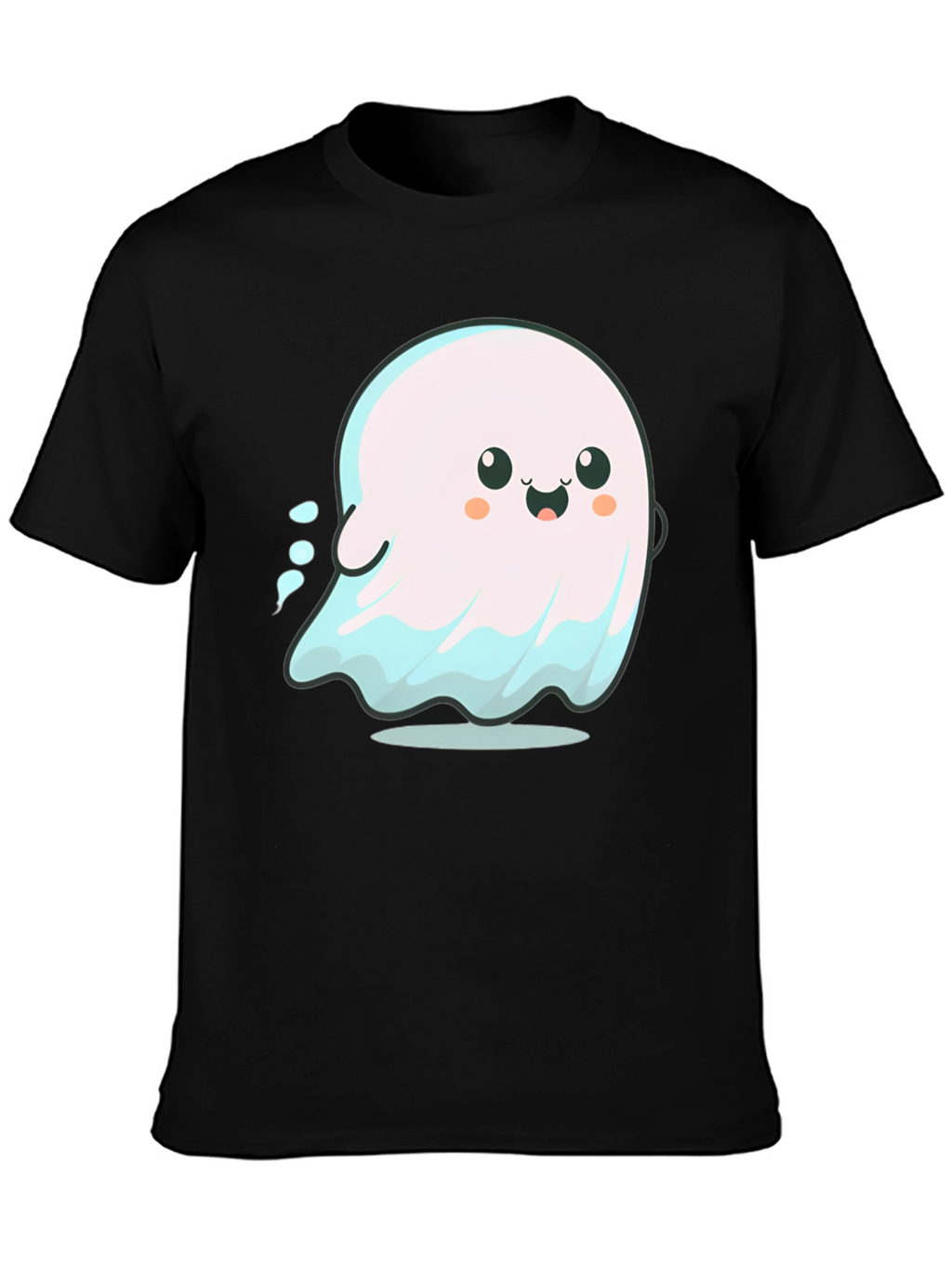 Cute Ghost Graphic Tee - Spooky Season Shirt