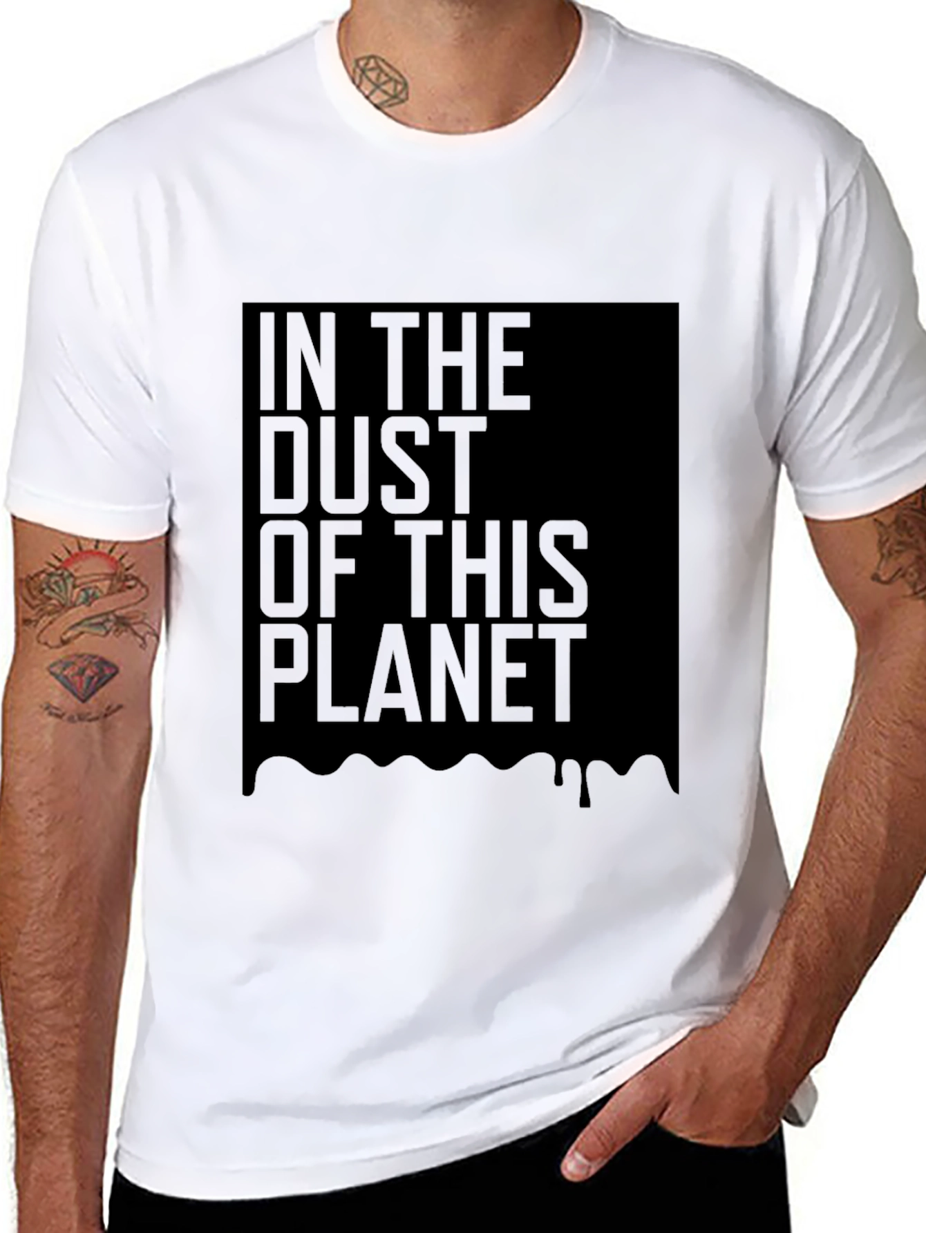 In The Dust Of This Planet Black T-Shirt