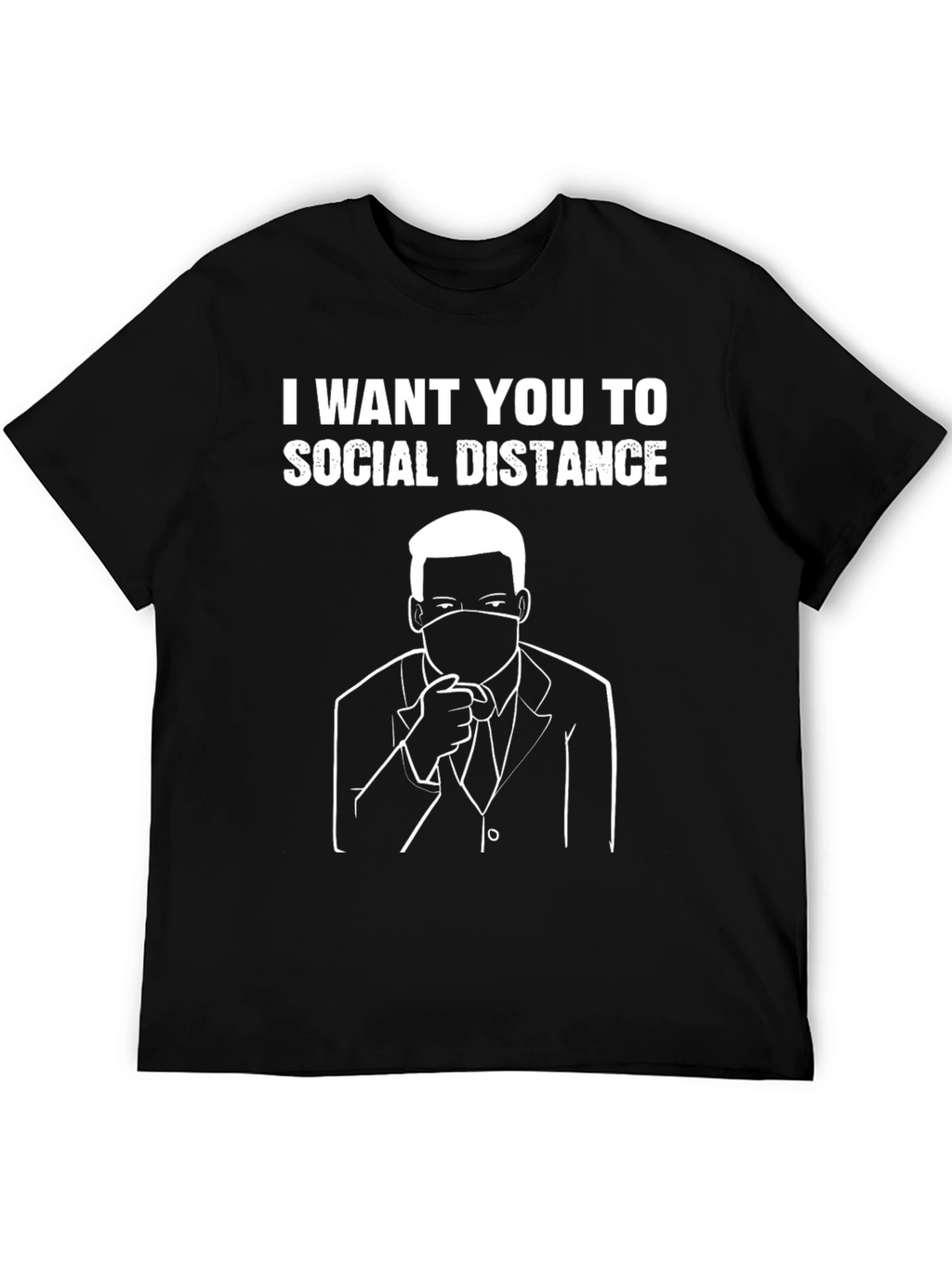 Social Distance Graphic Tee