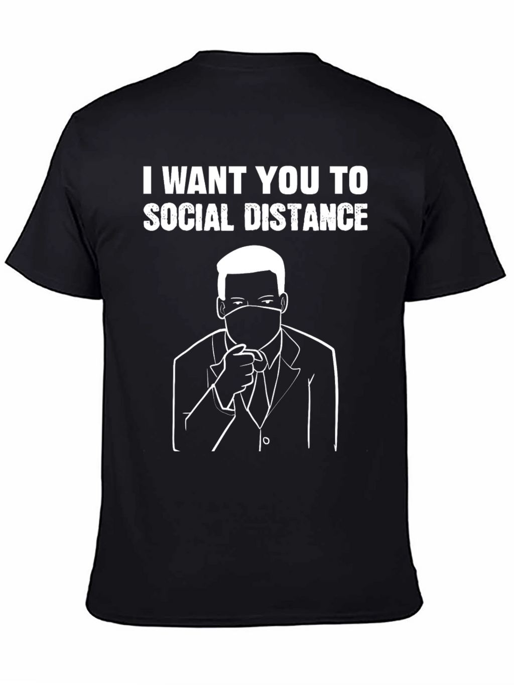 Social Distance Graphic Tee