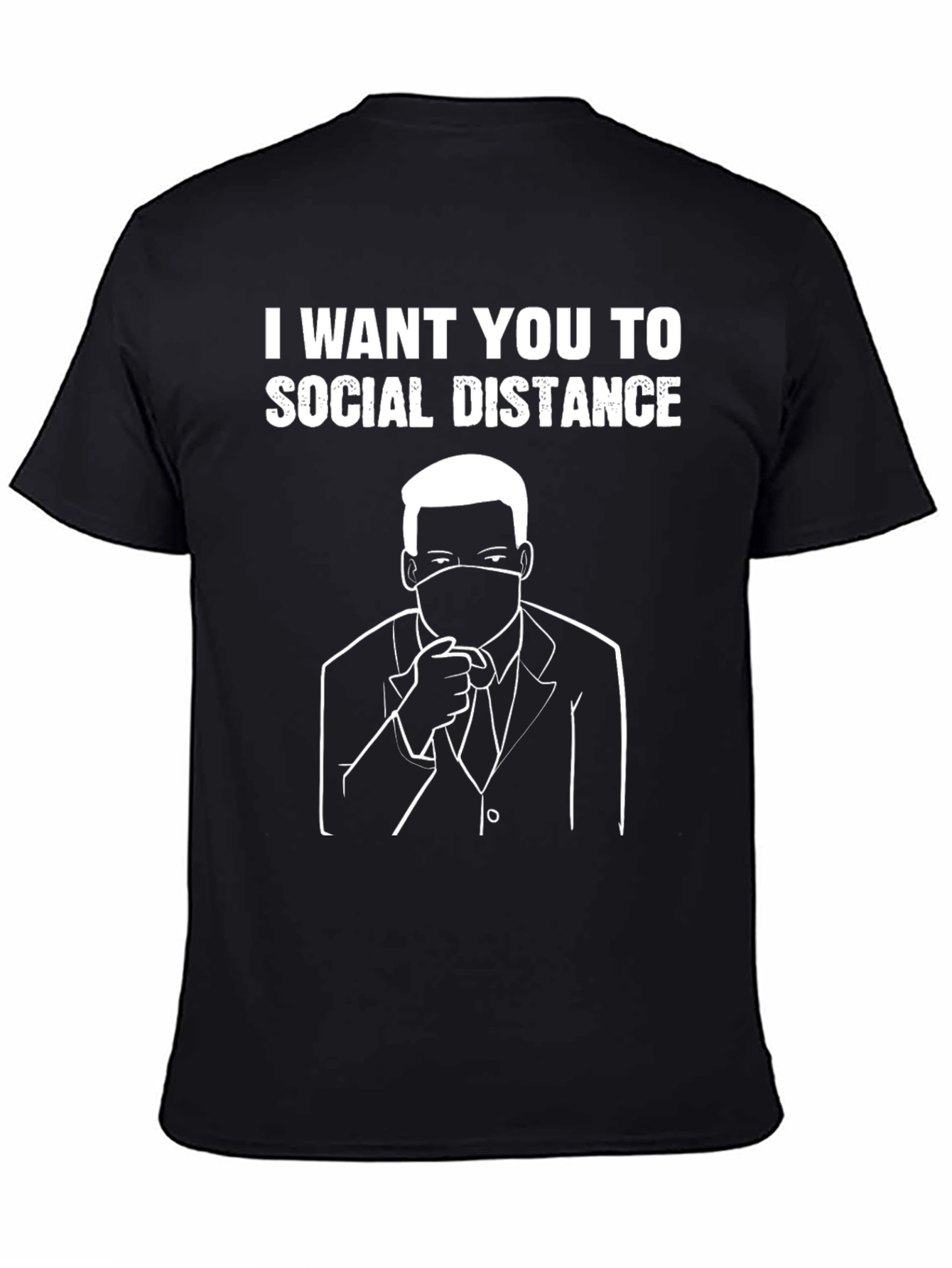 Social Distance Graphic Tee