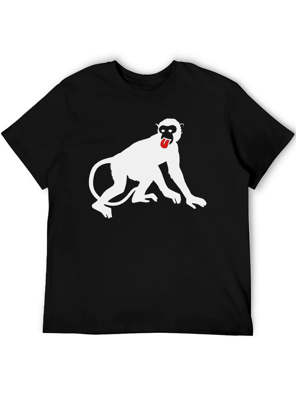Monkey Graphic Tee - Black T-Shirt