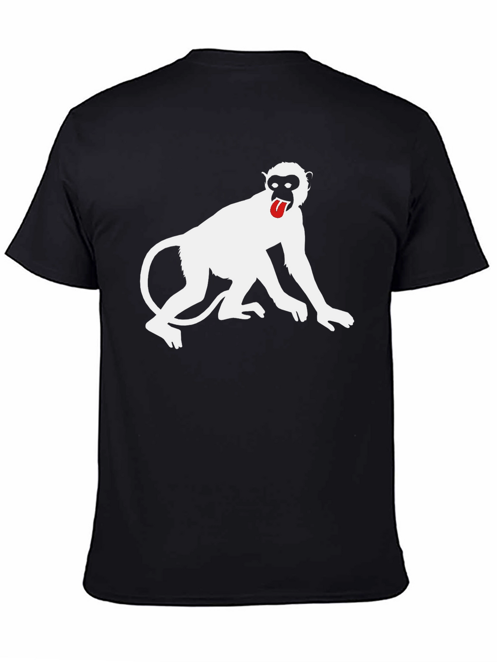 Monkey Graphic Tee - Black T-Shirt