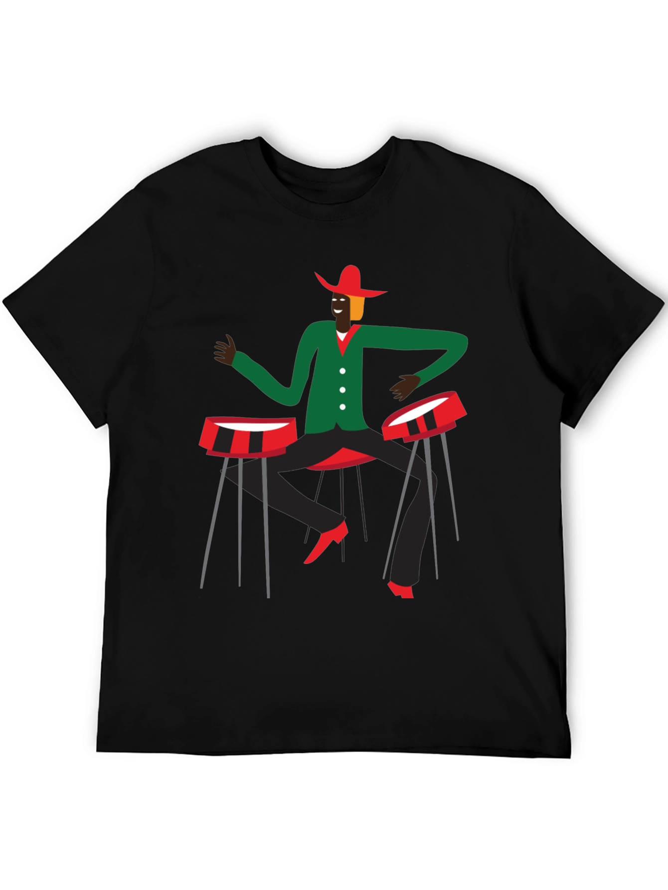 Funky Drummer Graphic T-Shirt