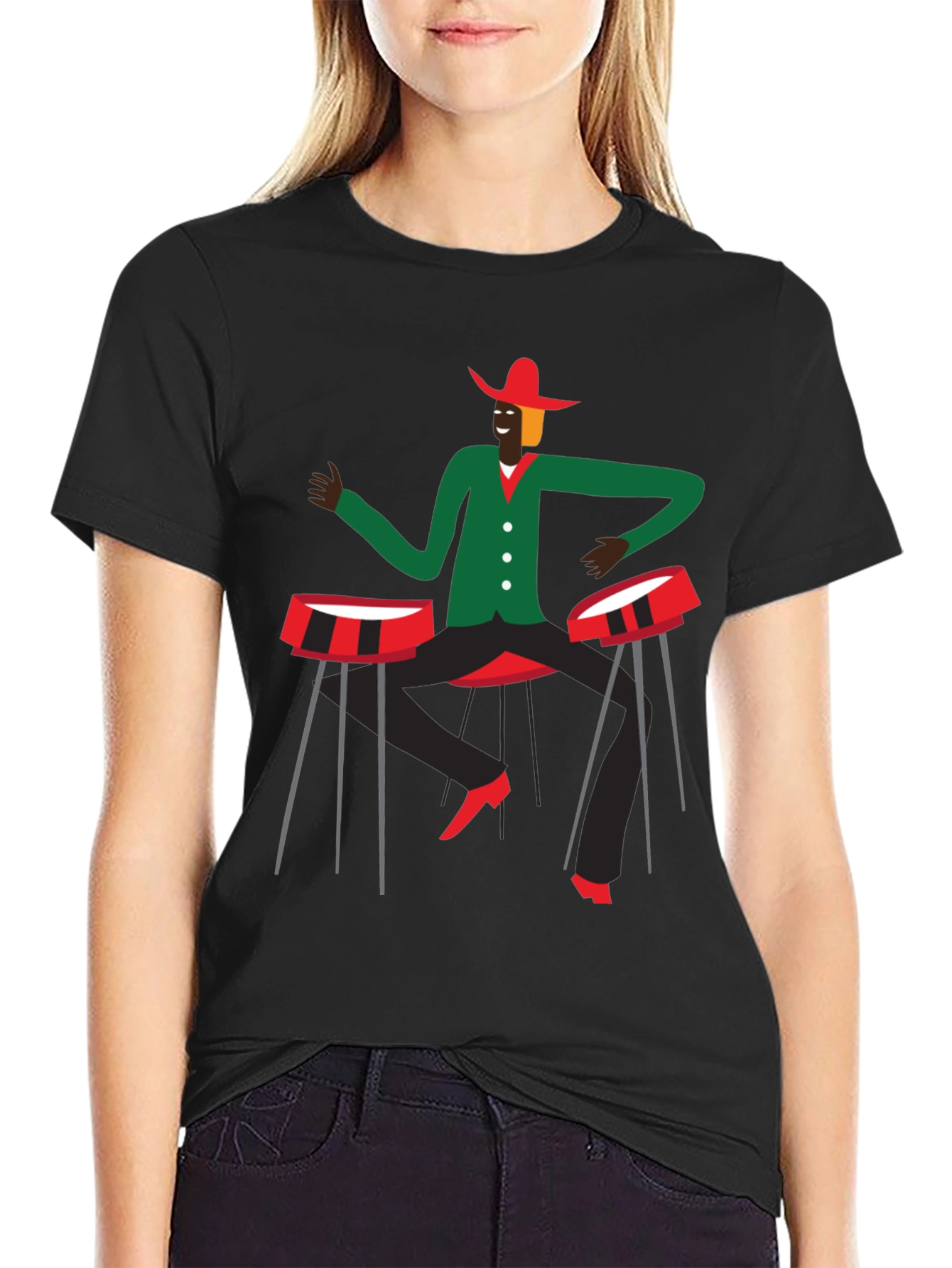 Funky Drummer Graphic T-Shirt