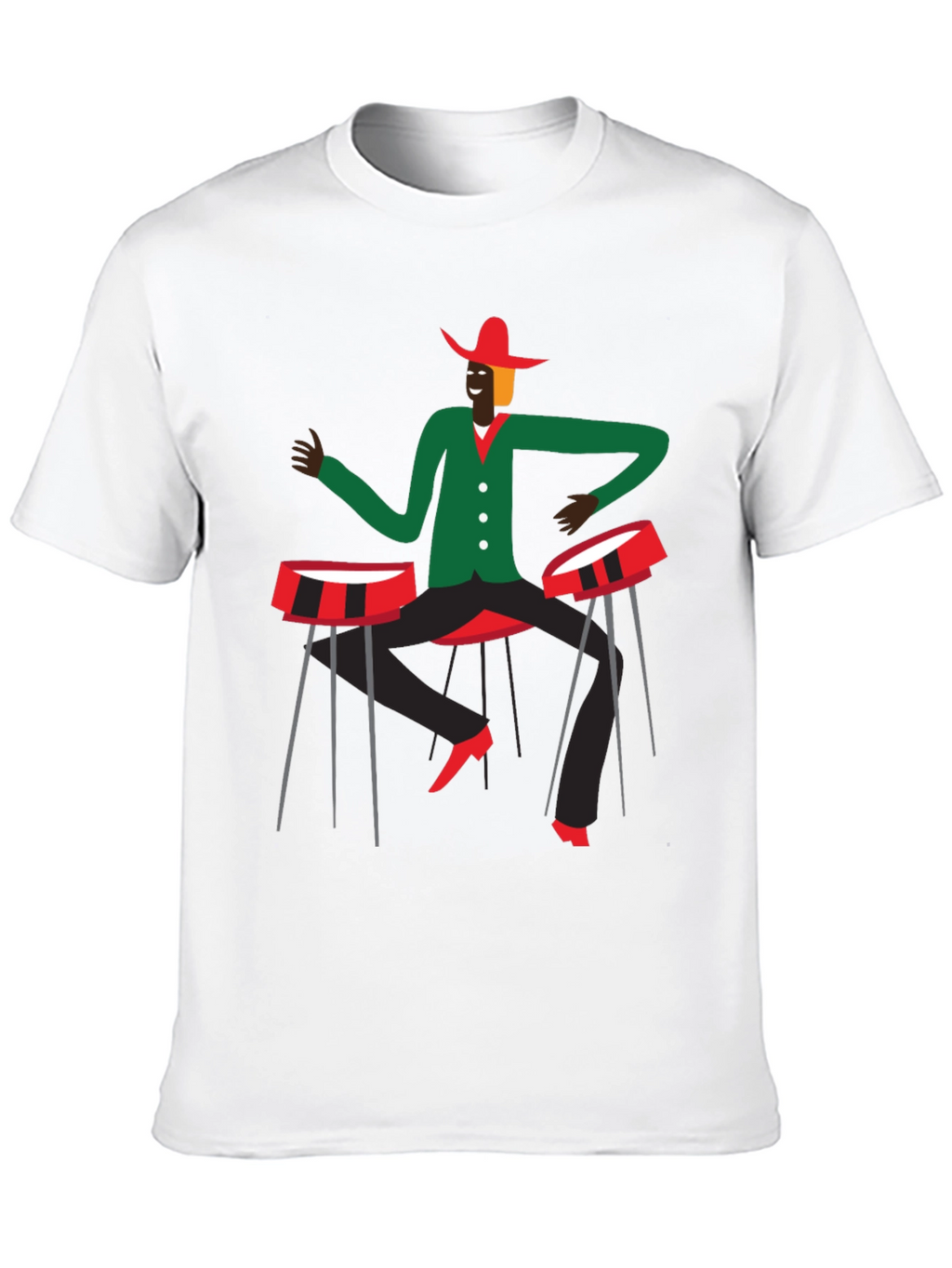 Funky Drummer Graphic T-Shirt