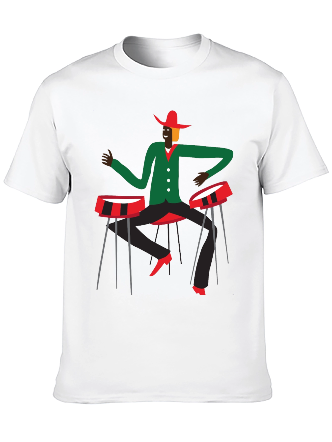 Funky Drummer Graphic T-Shirt