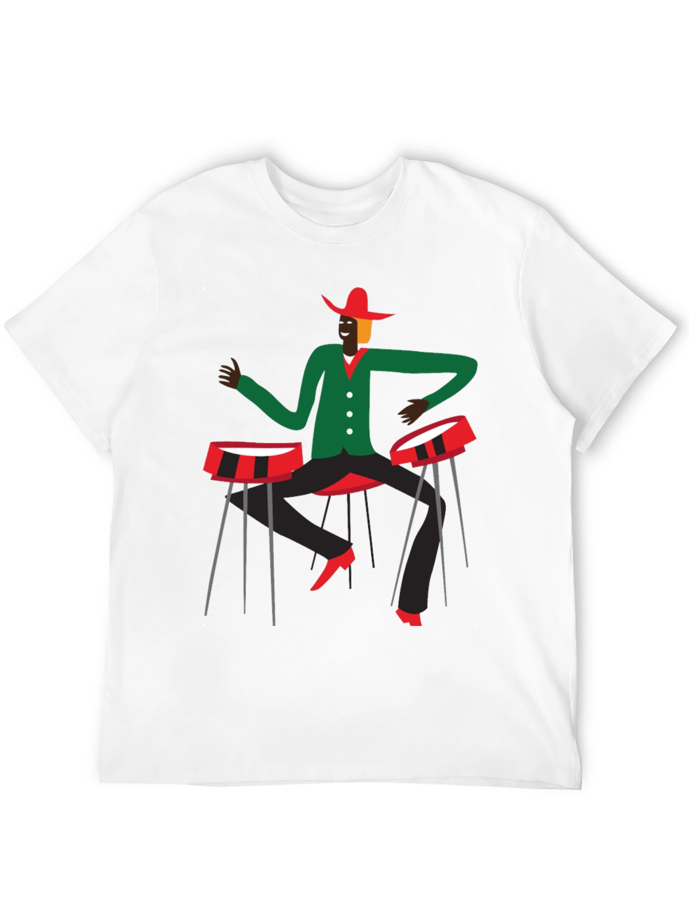 Funky Drummer Graphic T-Shirt