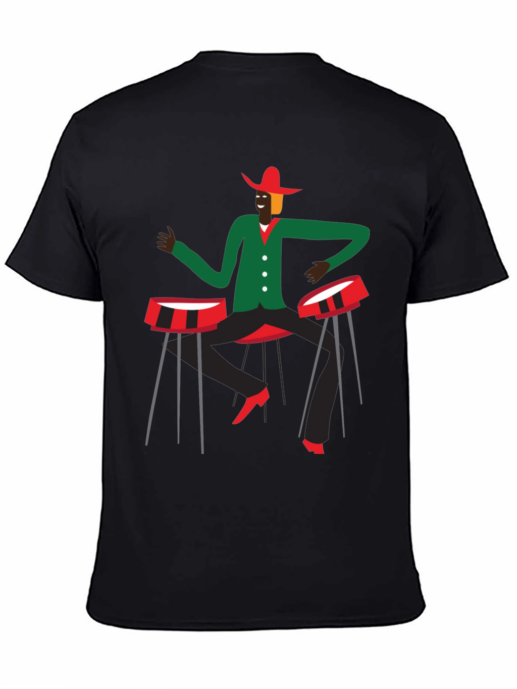 Funky Drummer Graphic T-Shirt