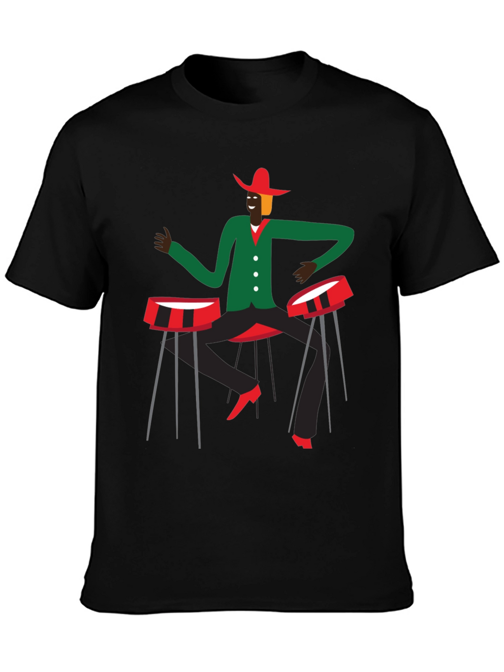 Funky Drummer Graphic T-Shirt