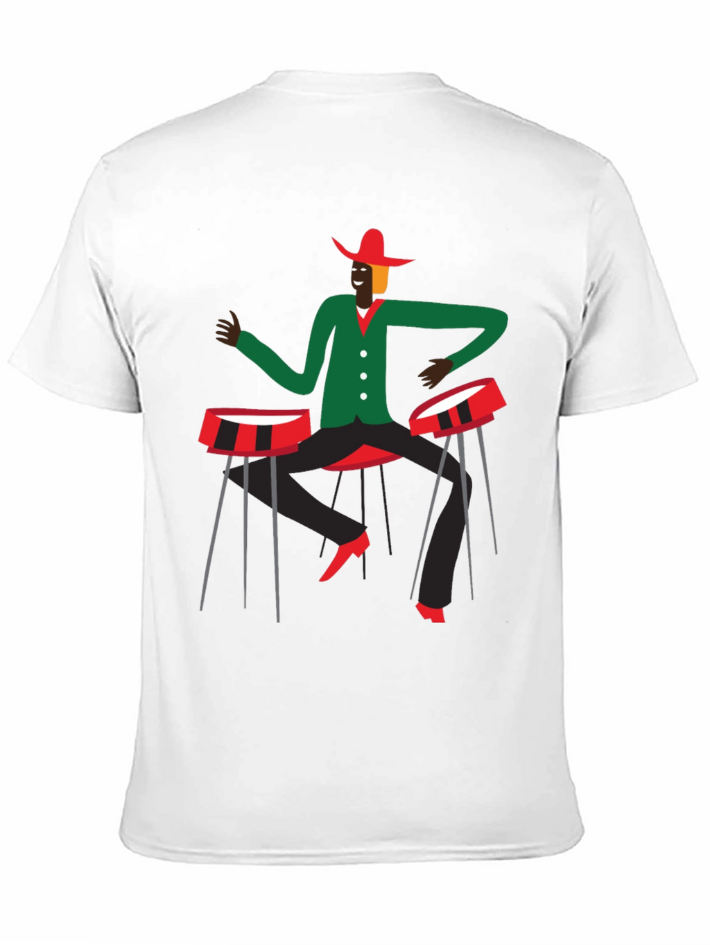Funky Drummer Graphic T-Shirt