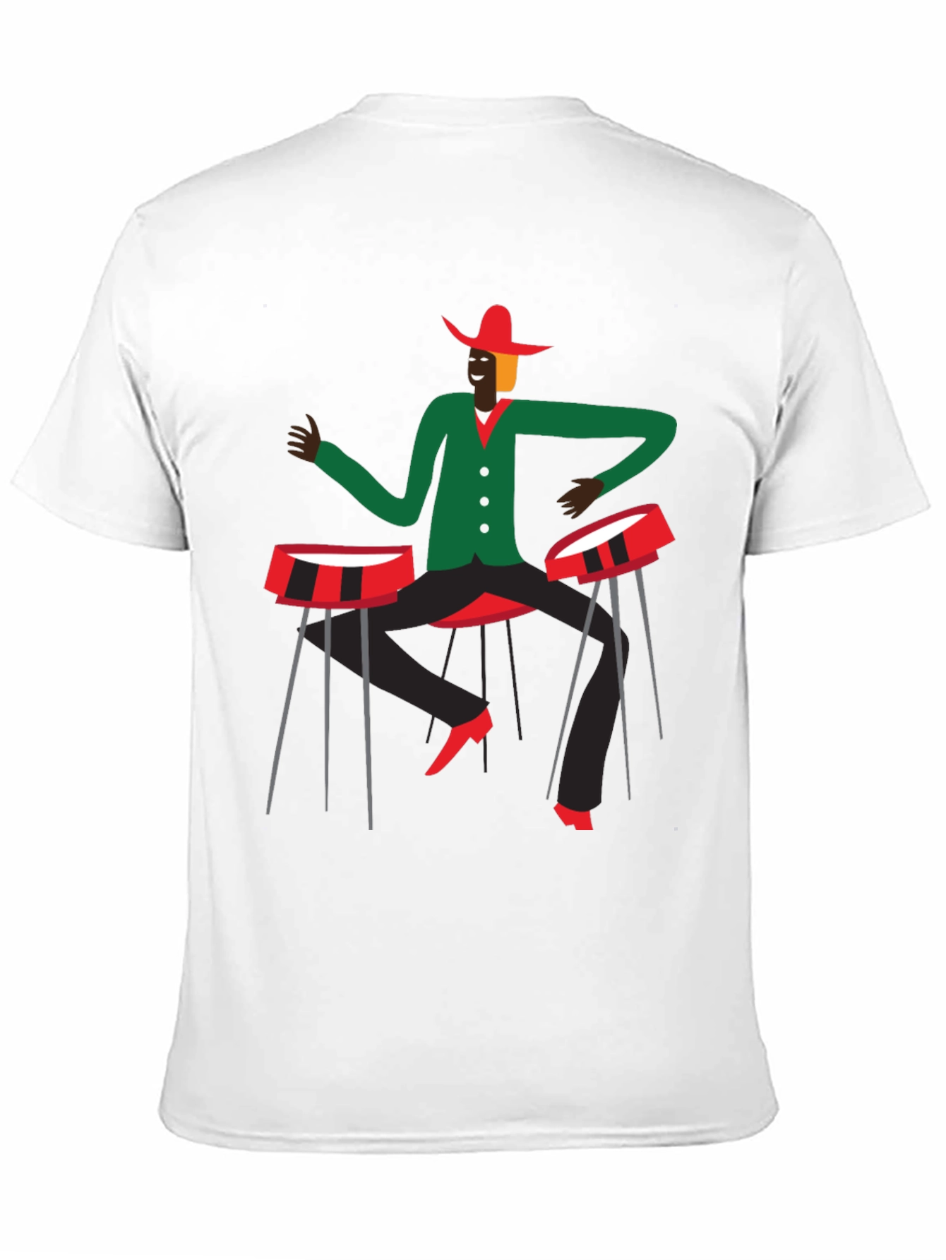 Funky Drummer Graphic T-Shirt
