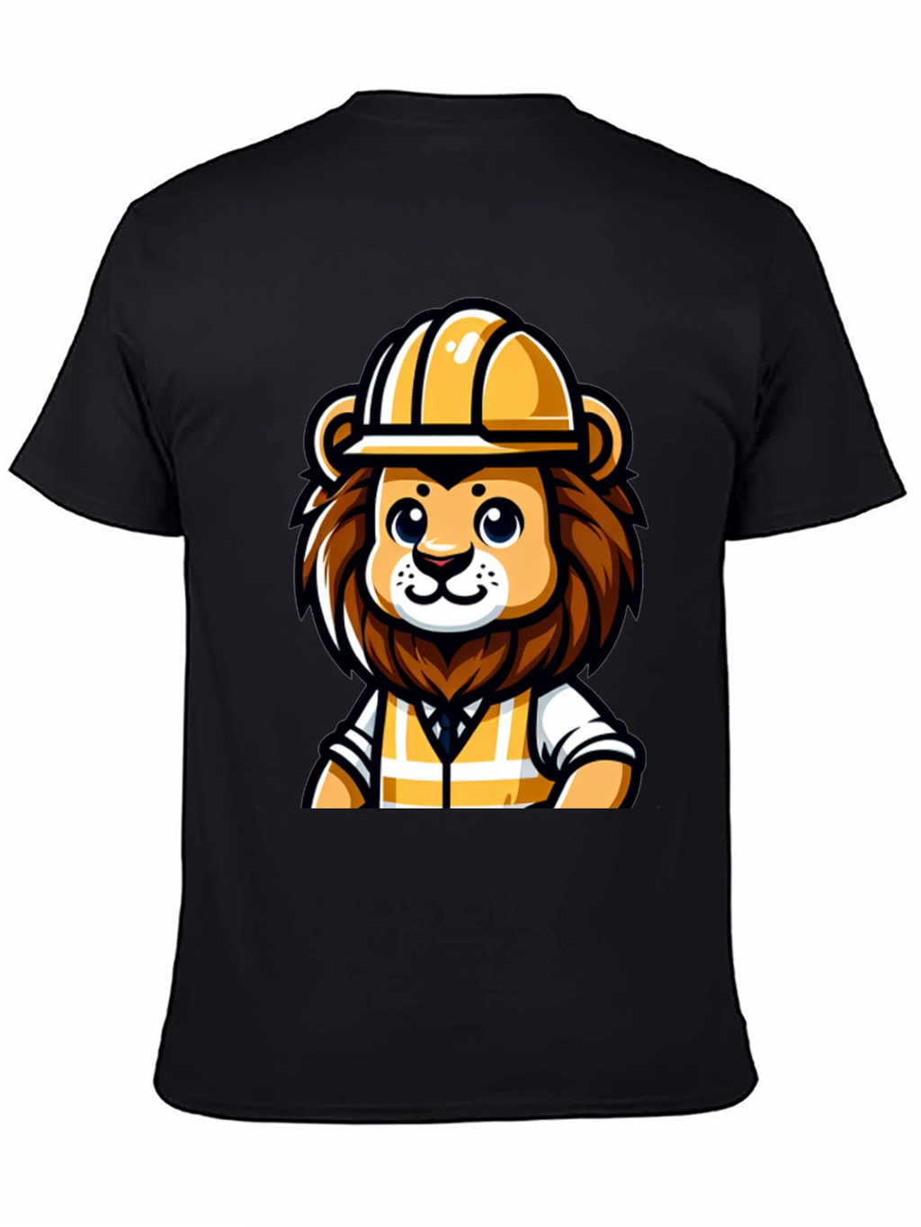 Lion Construction Worker T-Shirt