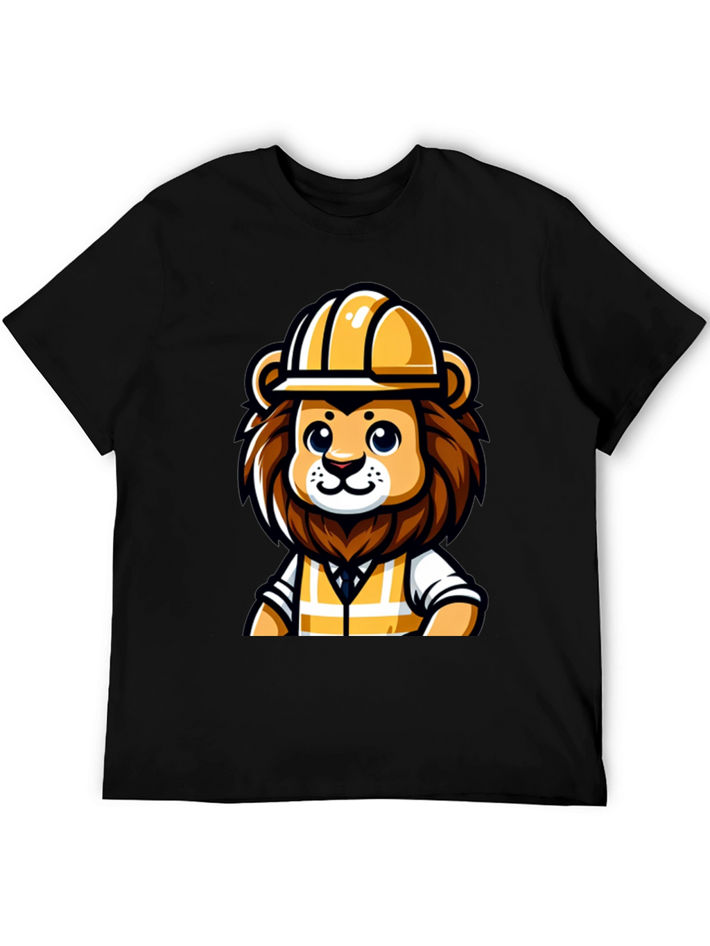 Lion Construction Worker T-Shirt