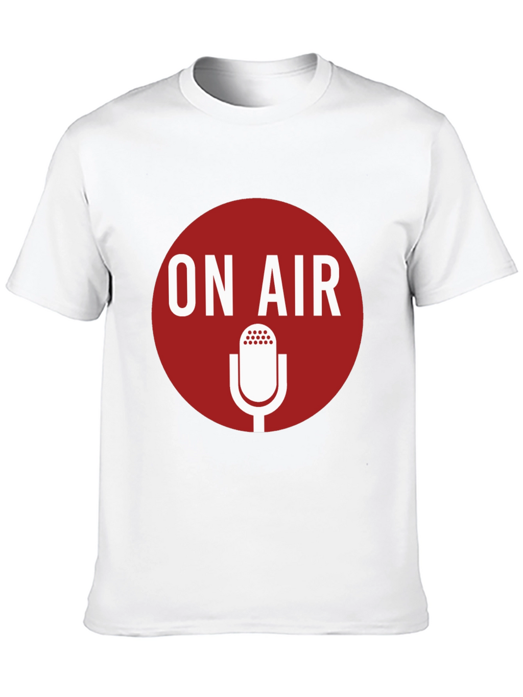 On Air Microphone Graphic T-Shirt