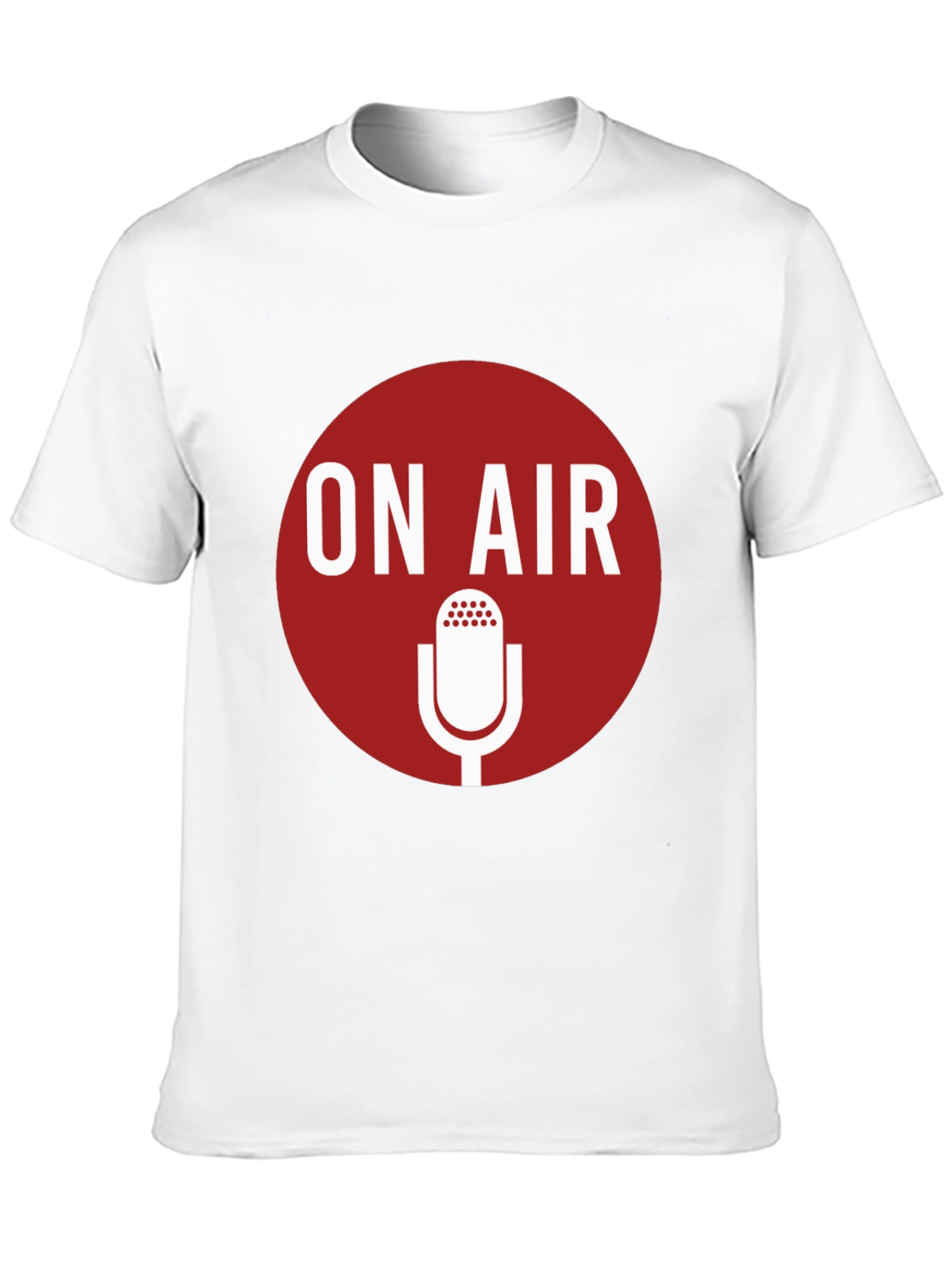 On Air Microphone Graphic T-Shirt