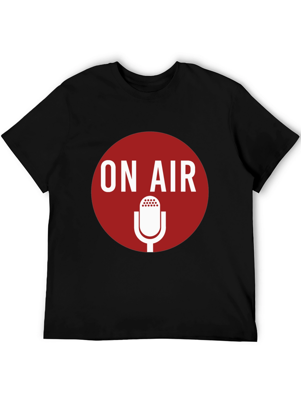 On Air Microphone Graphic T-Shirt