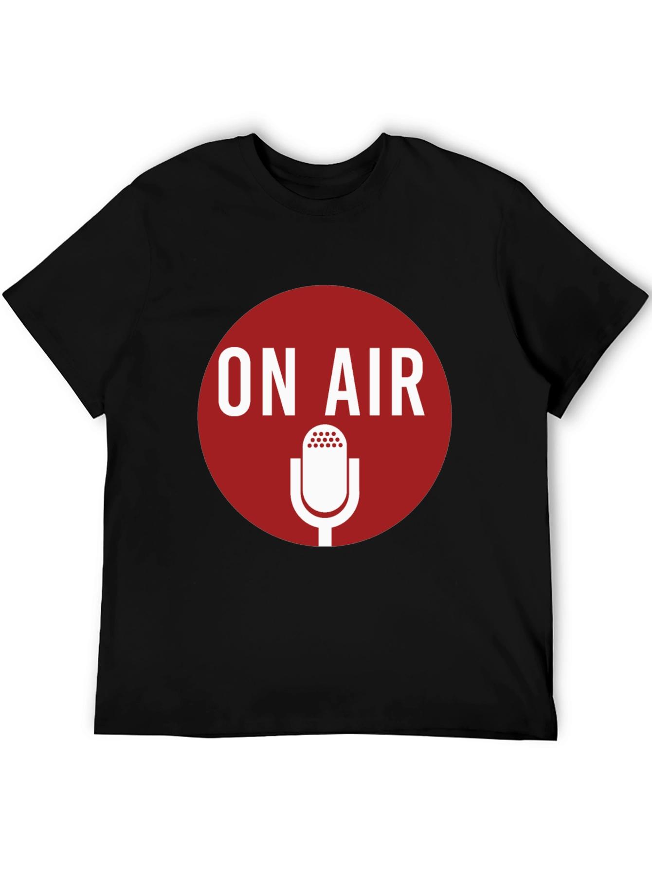 On Air Microphone Graphic T-Shirt