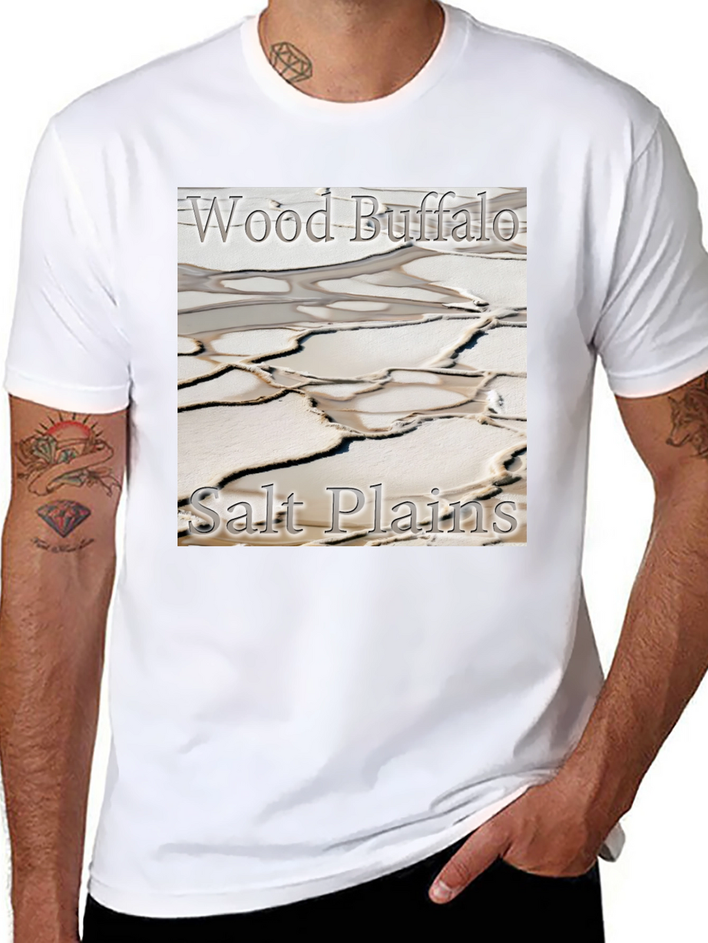 Wood Buffalo Salt Plains Graphic T-Shirt
