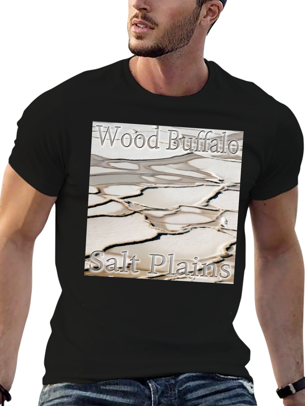 Wood Buffalo Salt Plains Graphic T-Shirt