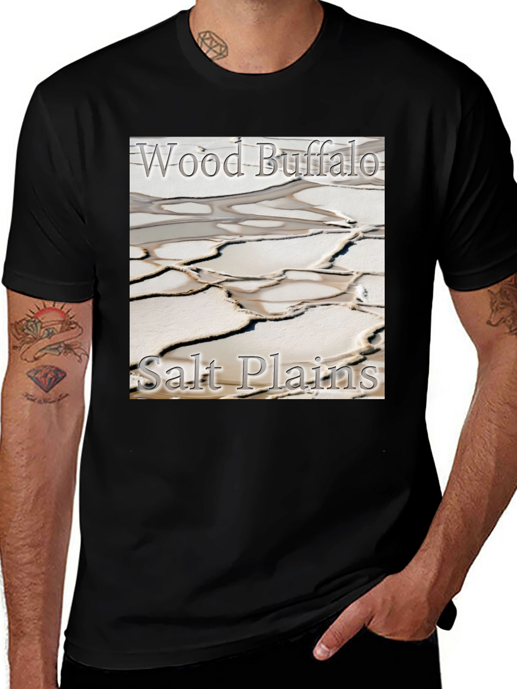 Wood Buffalo Salt Plains Graphic T-Shirt