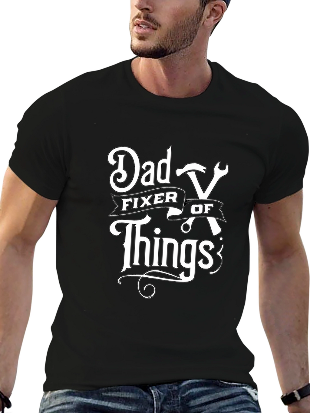 Dad Fixer of Things T-Shirt - Fathers Day Gift