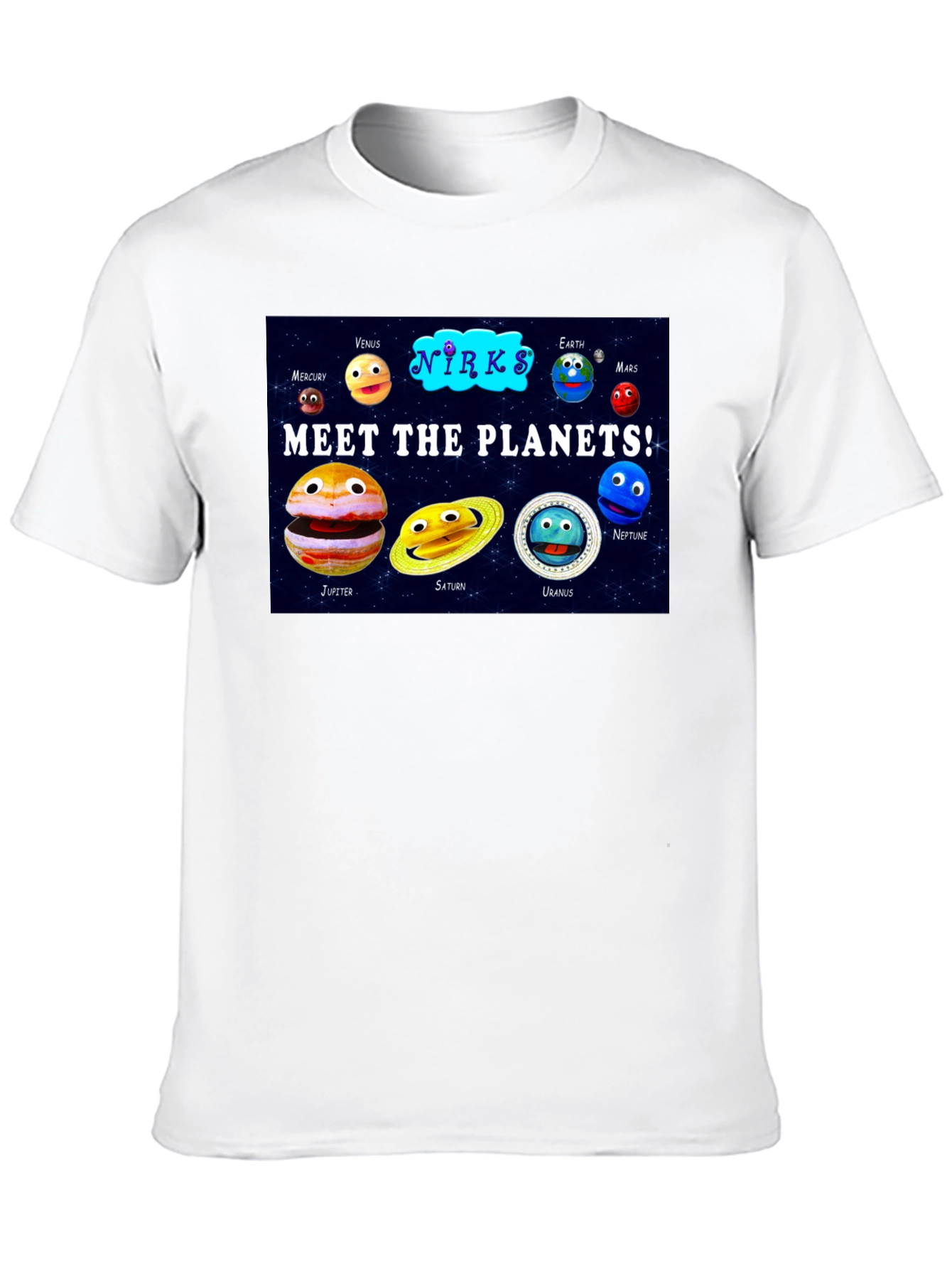 Meet The Planets Graphic T-Shirt
