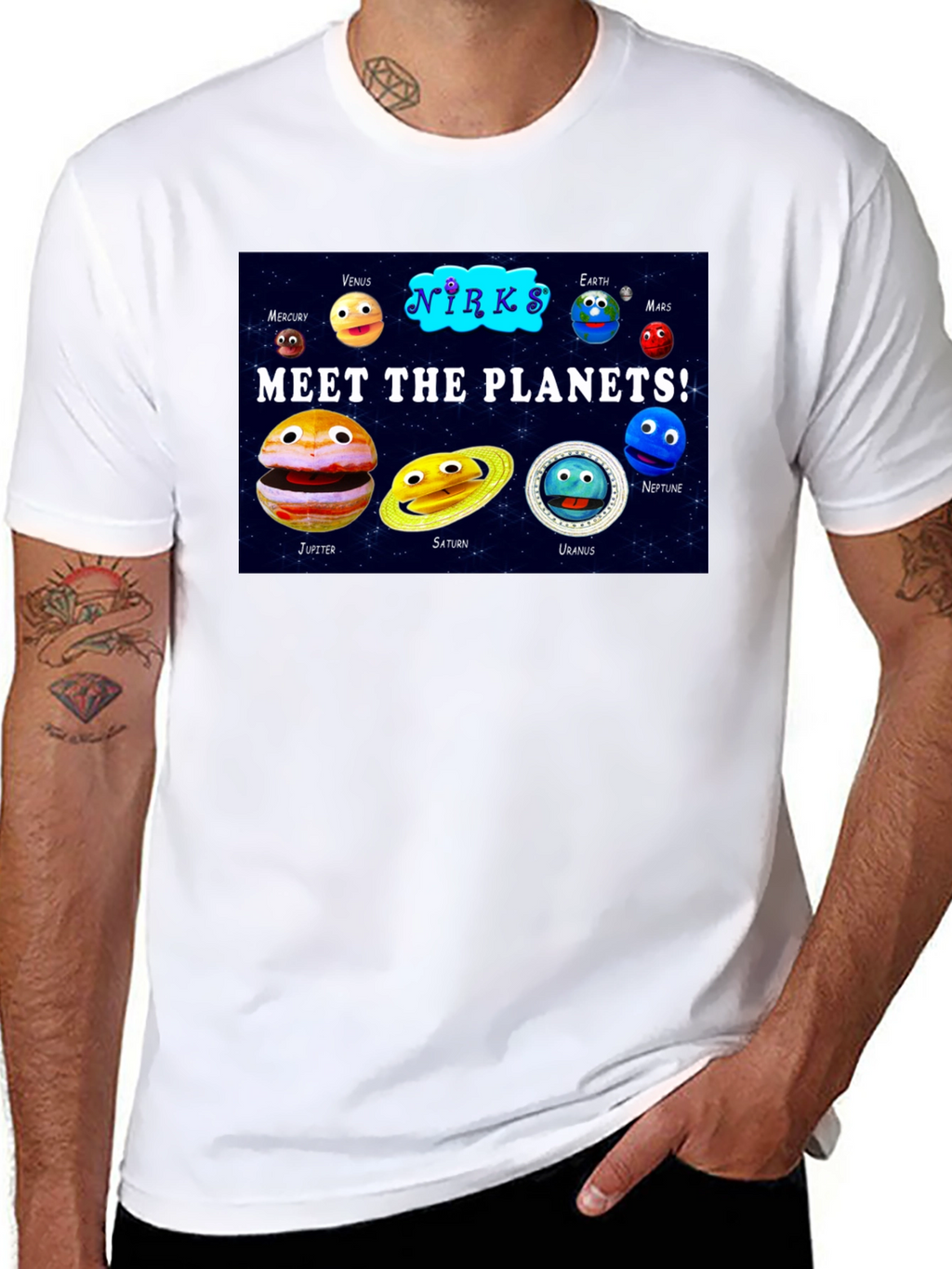 Meet The Planets Graphic T-Shirt